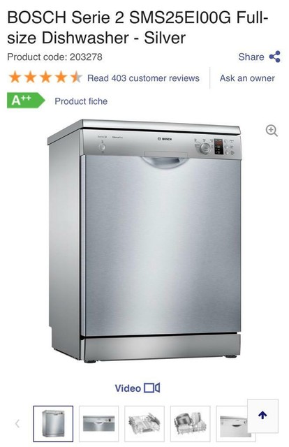 bosch sms25ei00g review